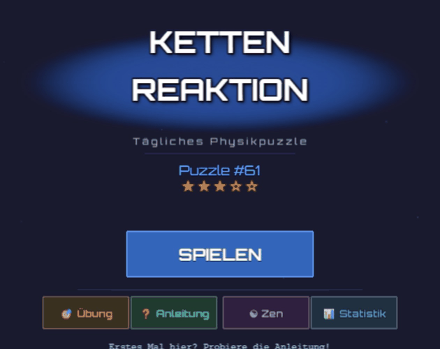 Kettenreaktion gameplay screenshot